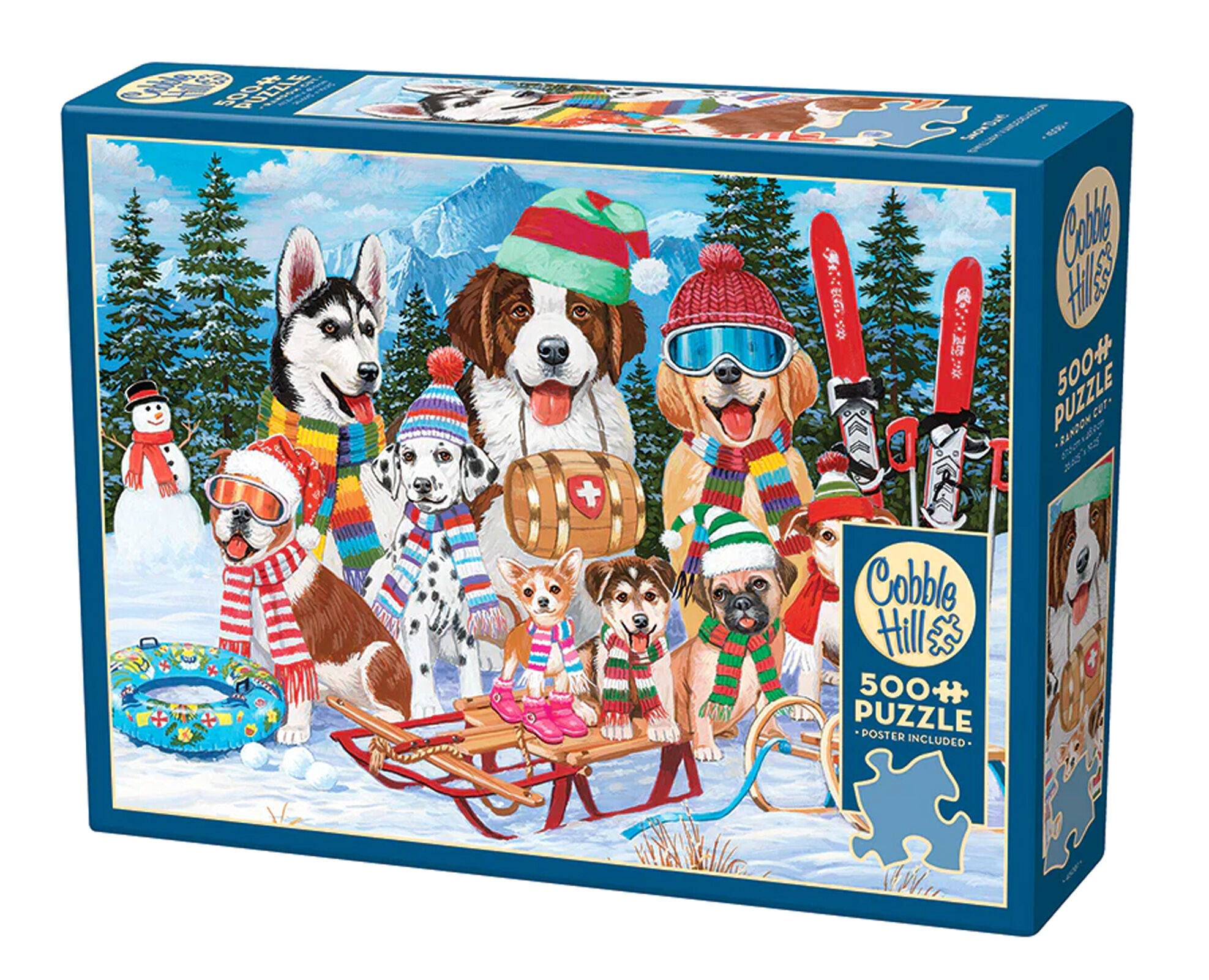 Puzzle 500 Z górki na pazurki 113091