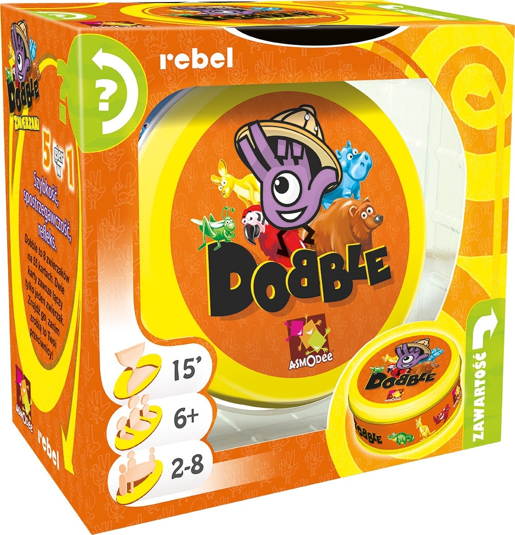 Gra Dobble zwierzaki