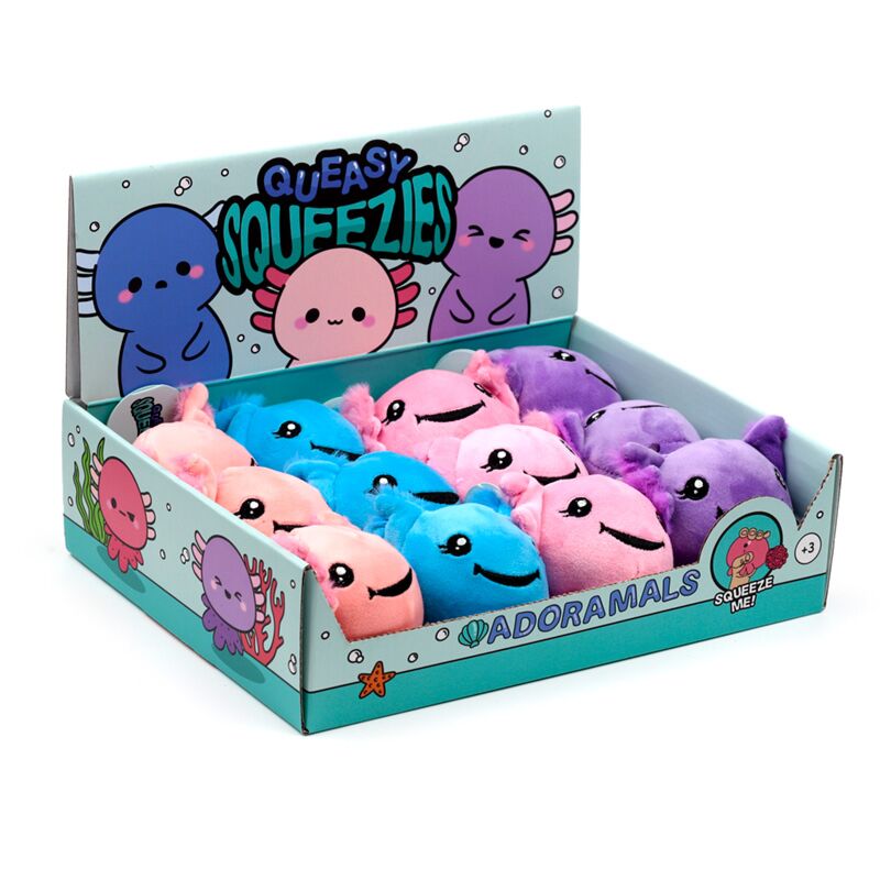 Gniotek pluszowy Axolotl TY928 1szt.mix