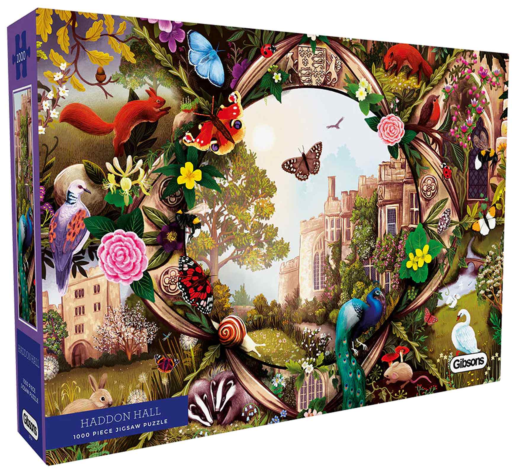 Puzzle 1000 Haddon Hall Derbyshire Anglia 113710
