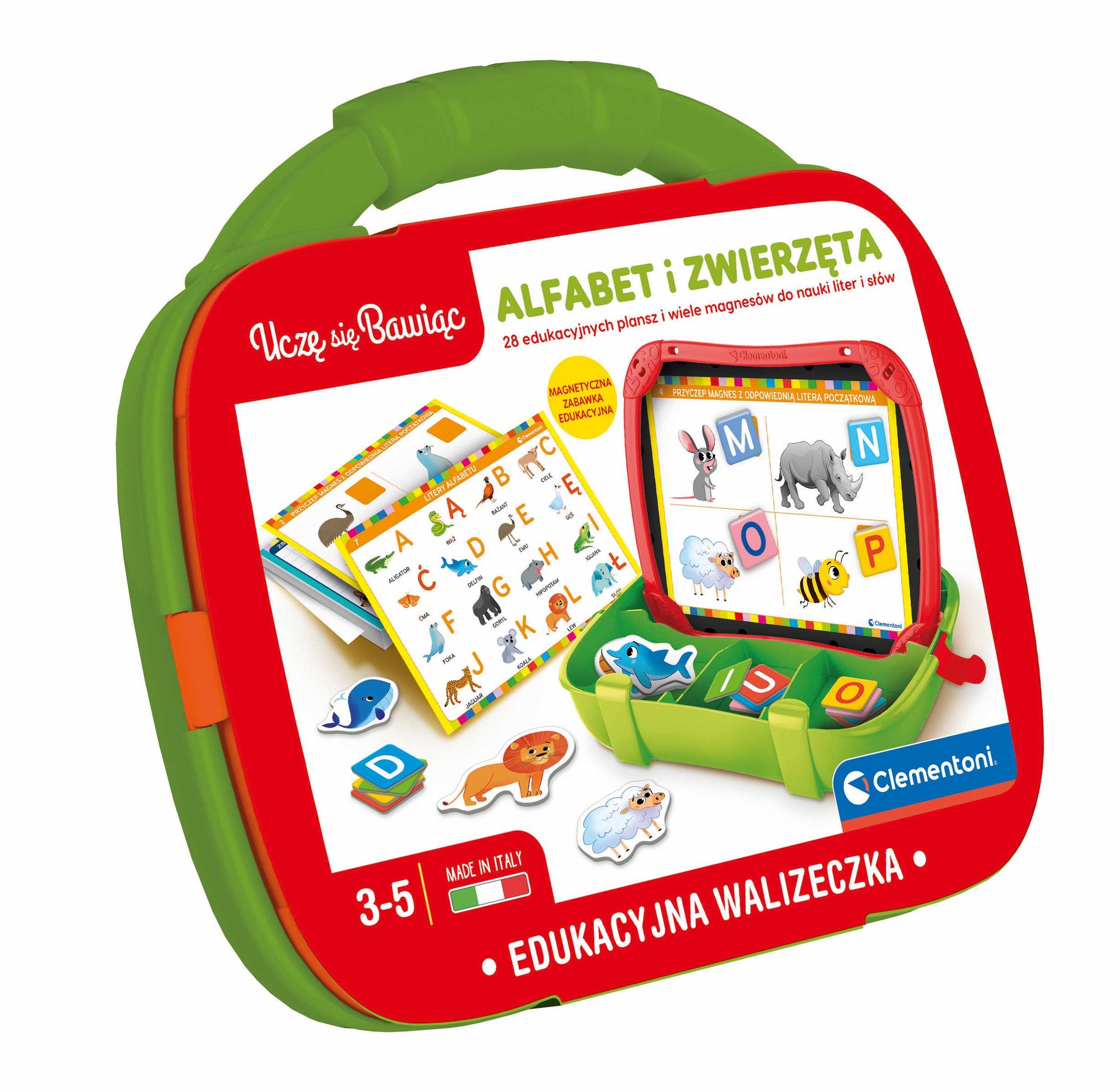 Edukacyjna walizeczka Alfabet i Zwierzęta 50273