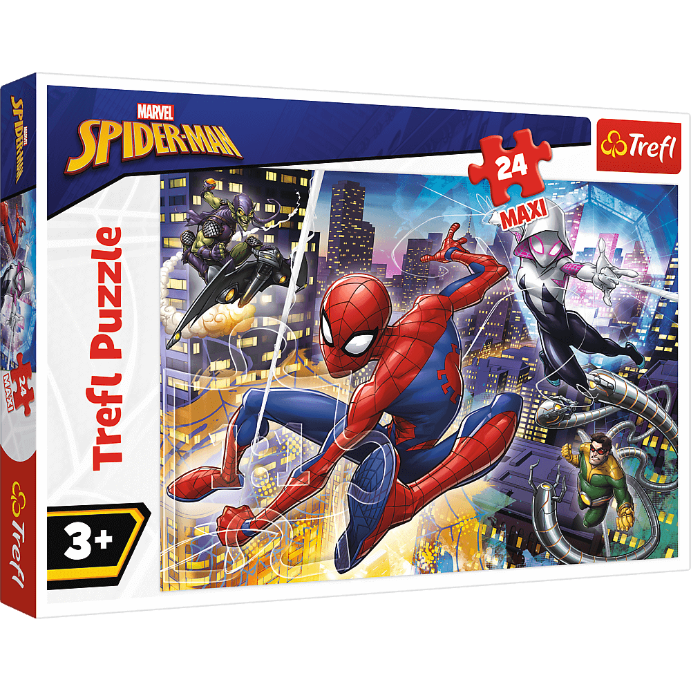 Puzzle 24 maxi Nieustraszony Spider Man 14289