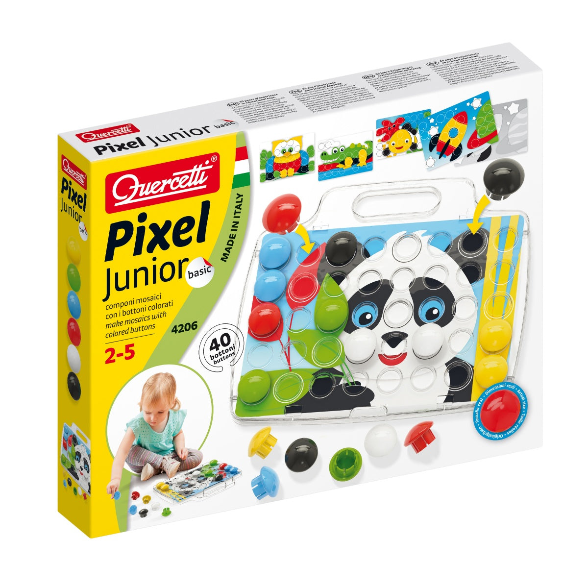 Mozaika Pixel junior basic 40 elementów