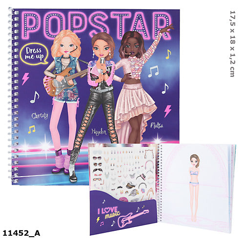 Zestaw Dress Me Up PopStar 11452A