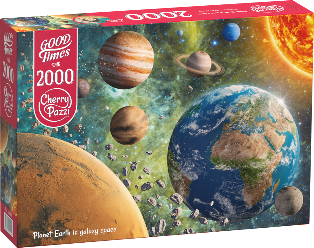 Puzzle 2000 CherryPazzi Planet Earth in Galaxy 50118