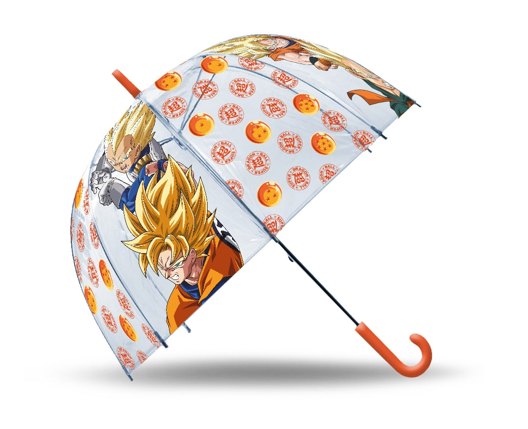 Parasolka manualna przezroczysta 46cm Dragon Ball Z DB00013
