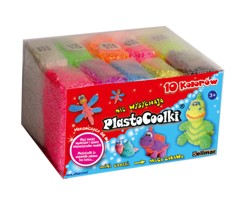 PlastoCoolki standart 10 kolorów
