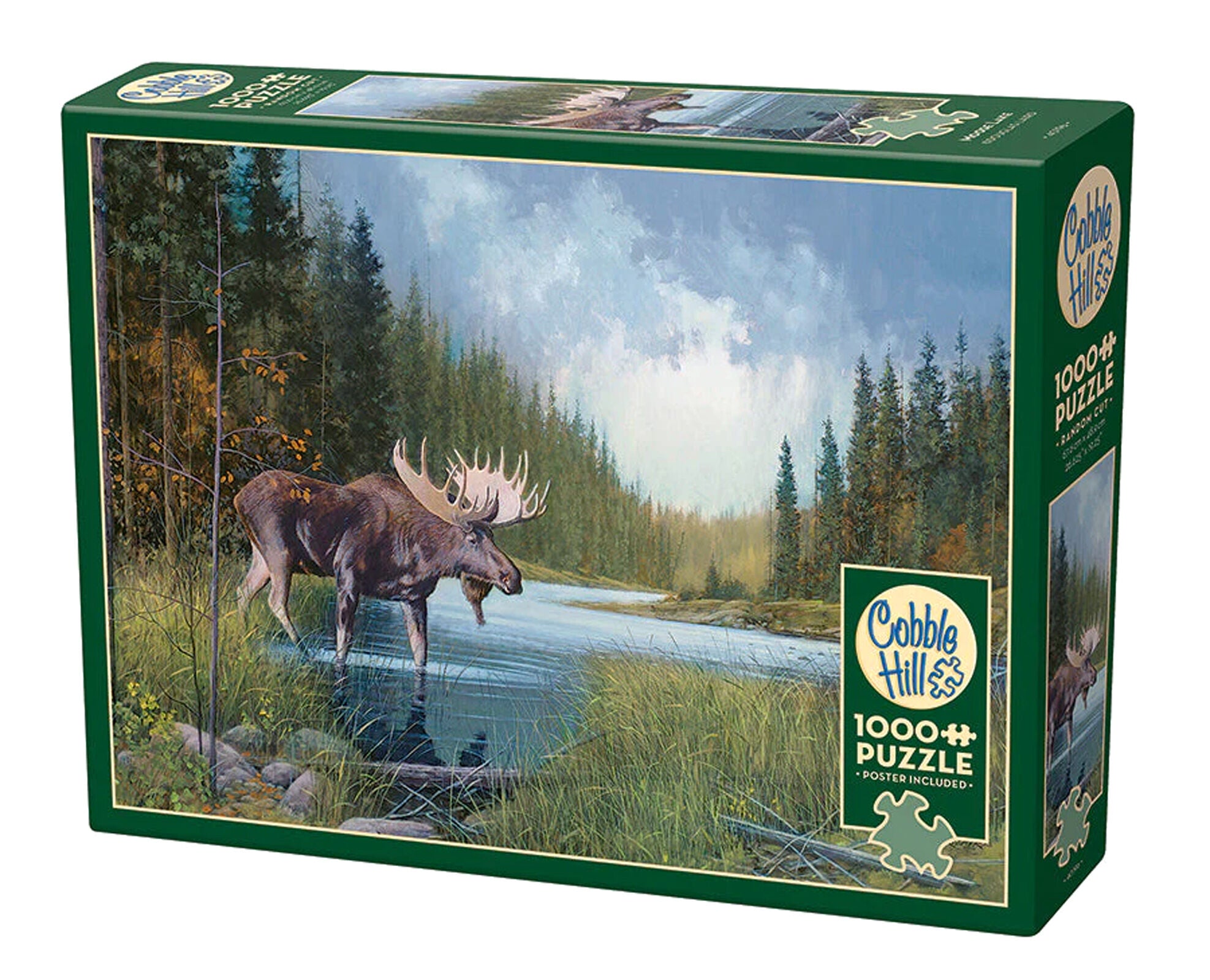 Puzzle 1000 Spacer nad rzeką 113132