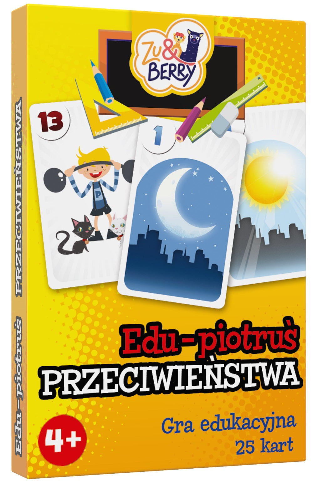 Karty Piotruś Edu przeciwieństwa