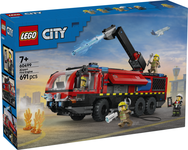 LEGO City Lotniskowy Wóz Strażacki 60499