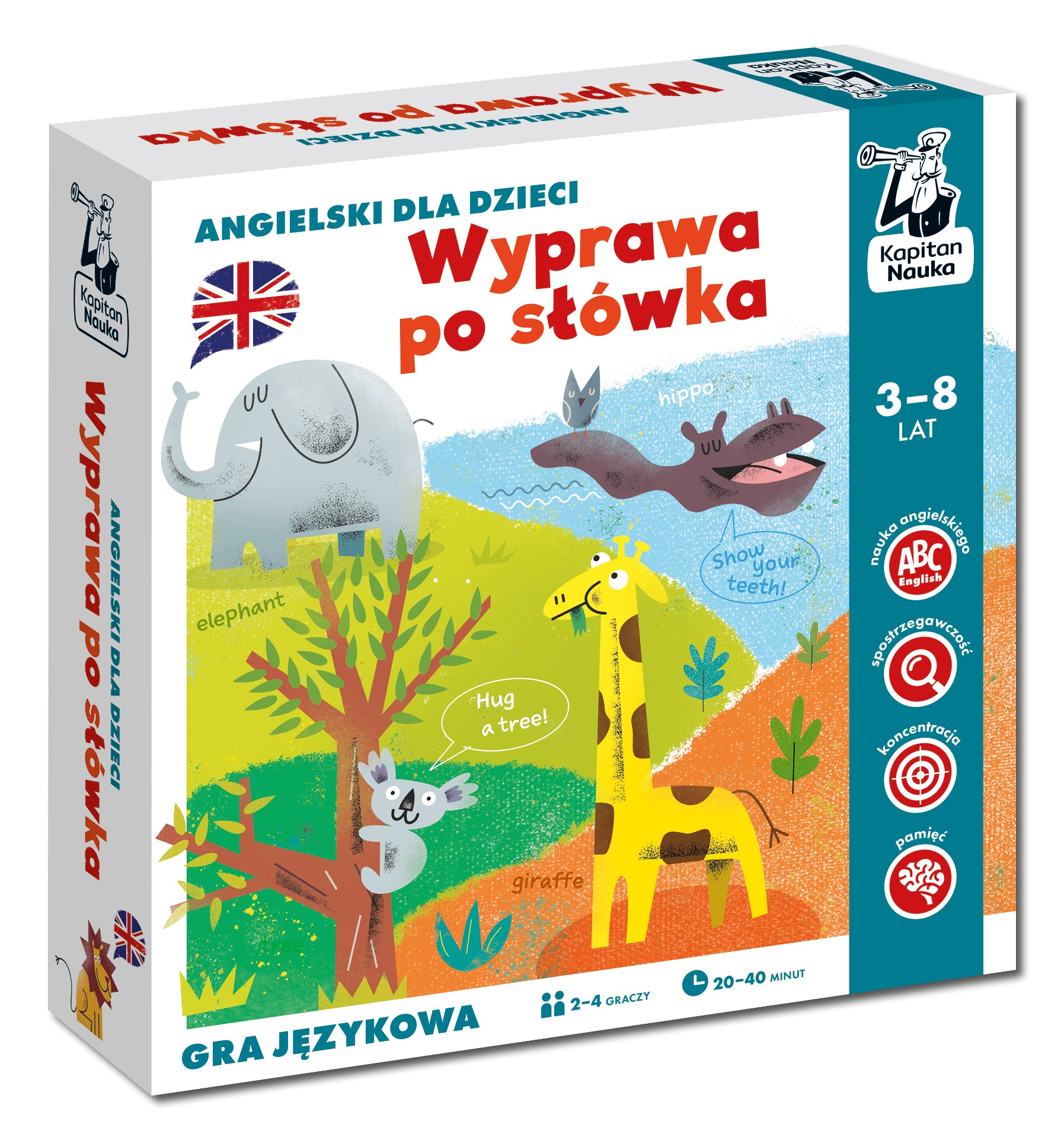 Gra Wyprawa po słówka Angielski dla dzieci