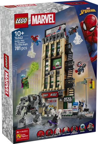 LEGO Super Heroes Spider-Man kontra Mysterio Daily Bugle 76342