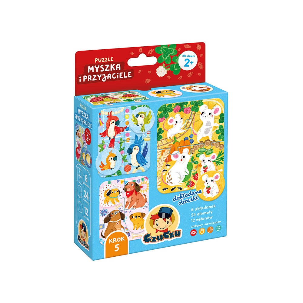 Puzzle Myszka i przyjaciele CzuCzu