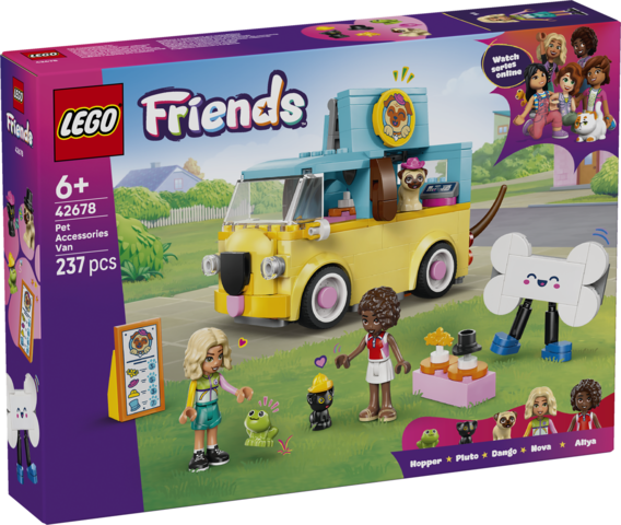 LEGO Friends Furgonetka z akcesoriami dla zwierząt 42678
