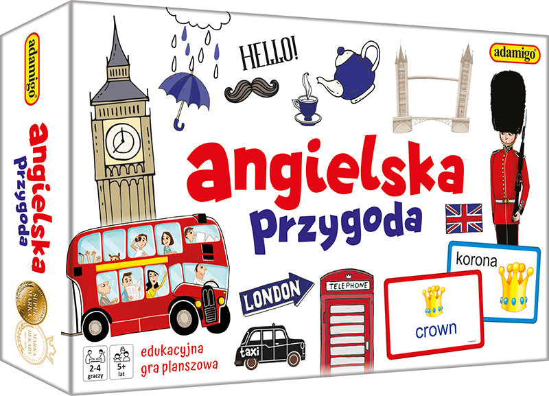 Gra Angielska przygoda quiz