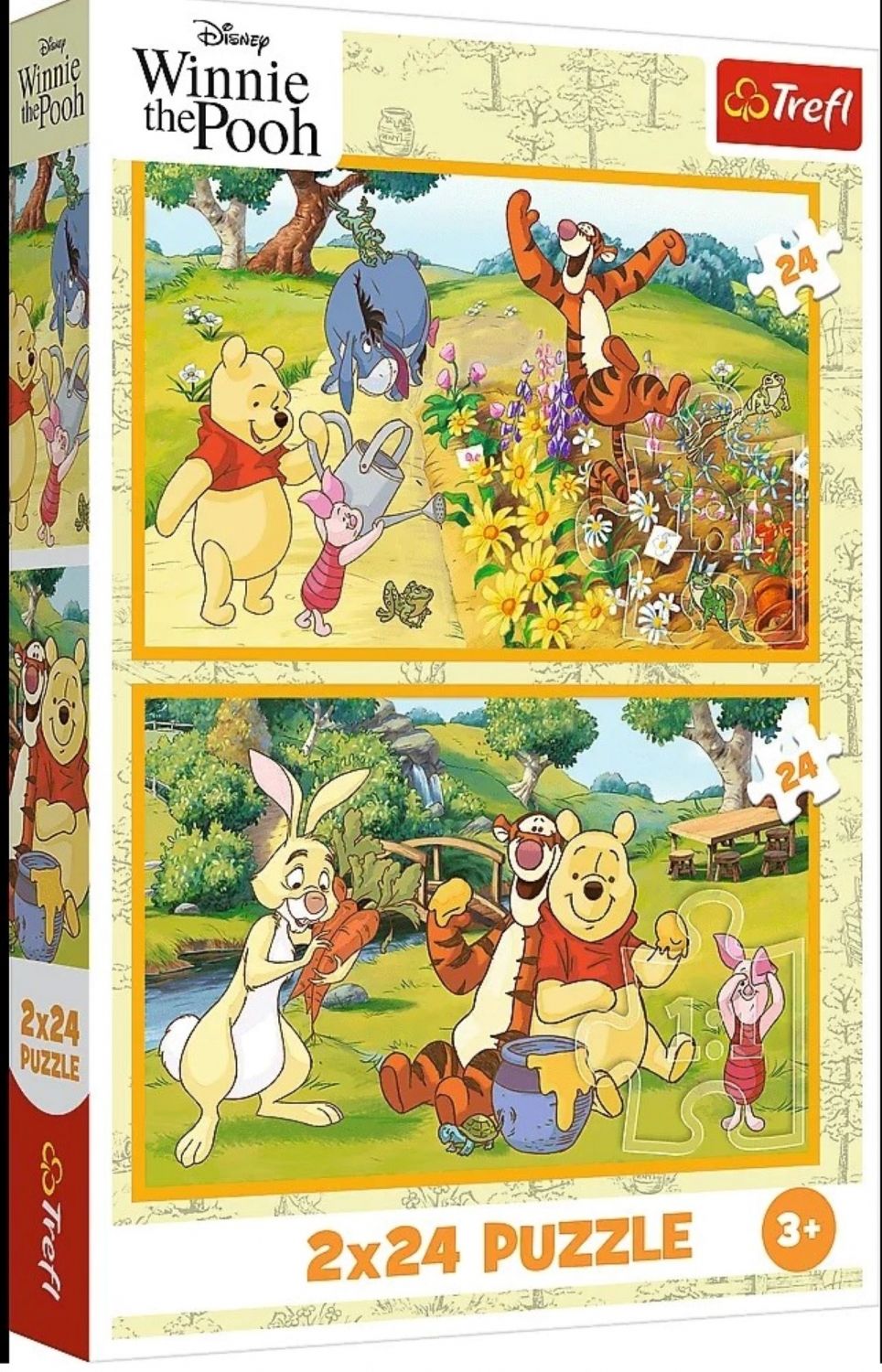 PUZZLE 2x24 - Dzień w ogrodzie