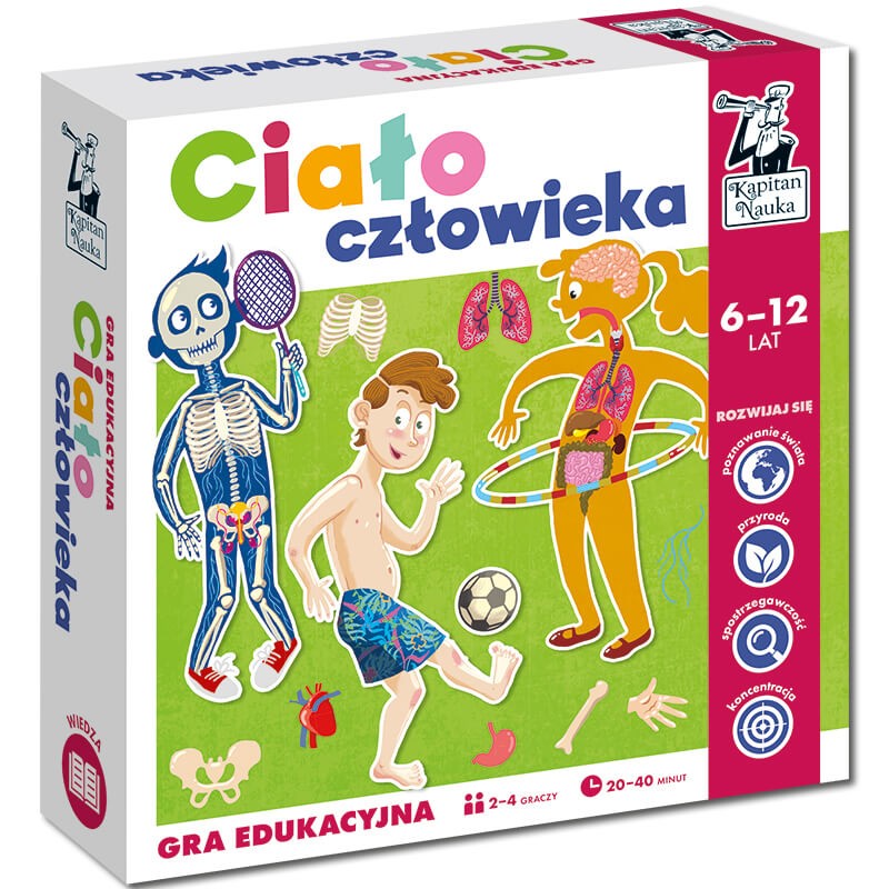 Gra Ciało człowieka Kapitan Nauka