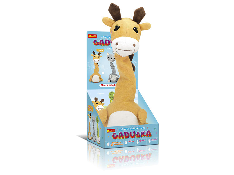 Gadułka Żyrafa Rozmawia Tańczy