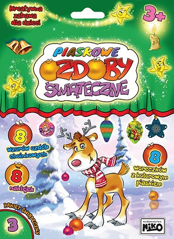 Piaskowe ozdoby świąteczne Pakiet nr 3