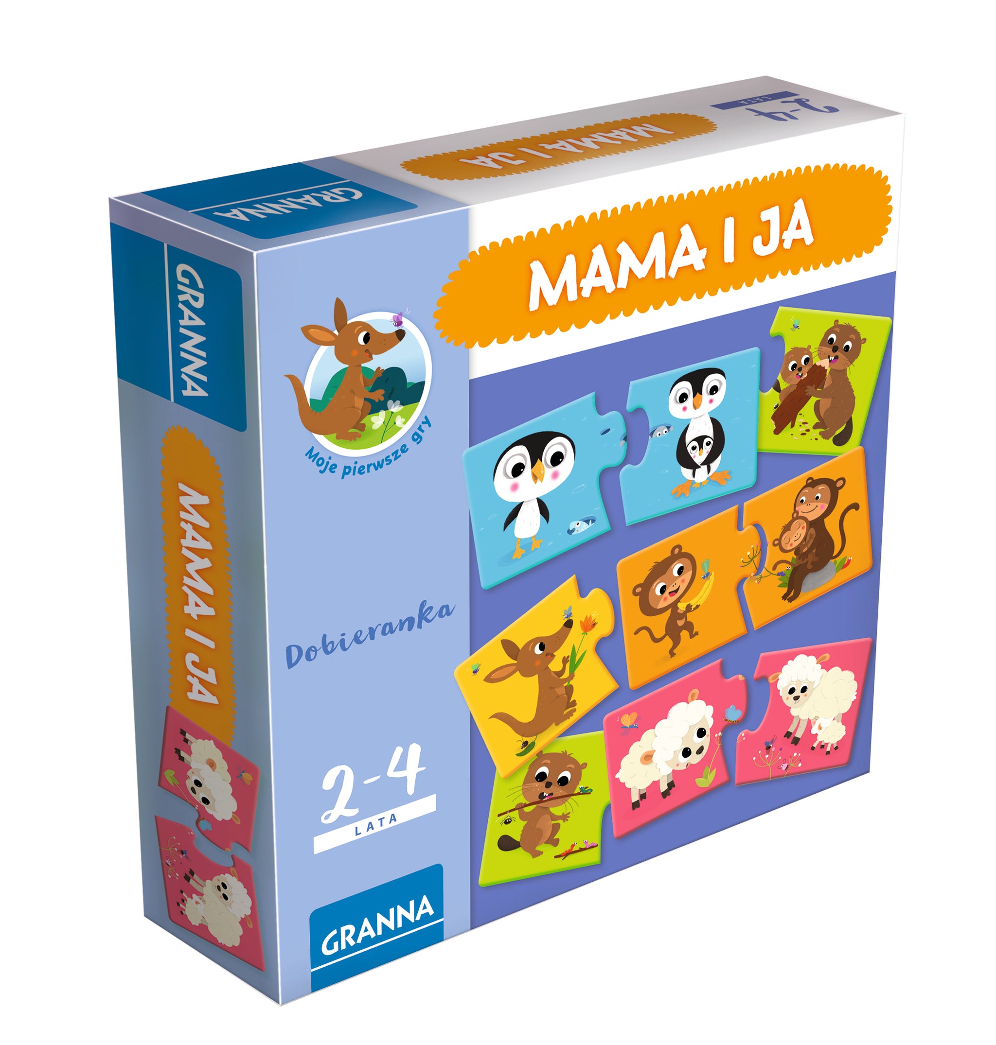 Puzzle Dobieranka mama i ja