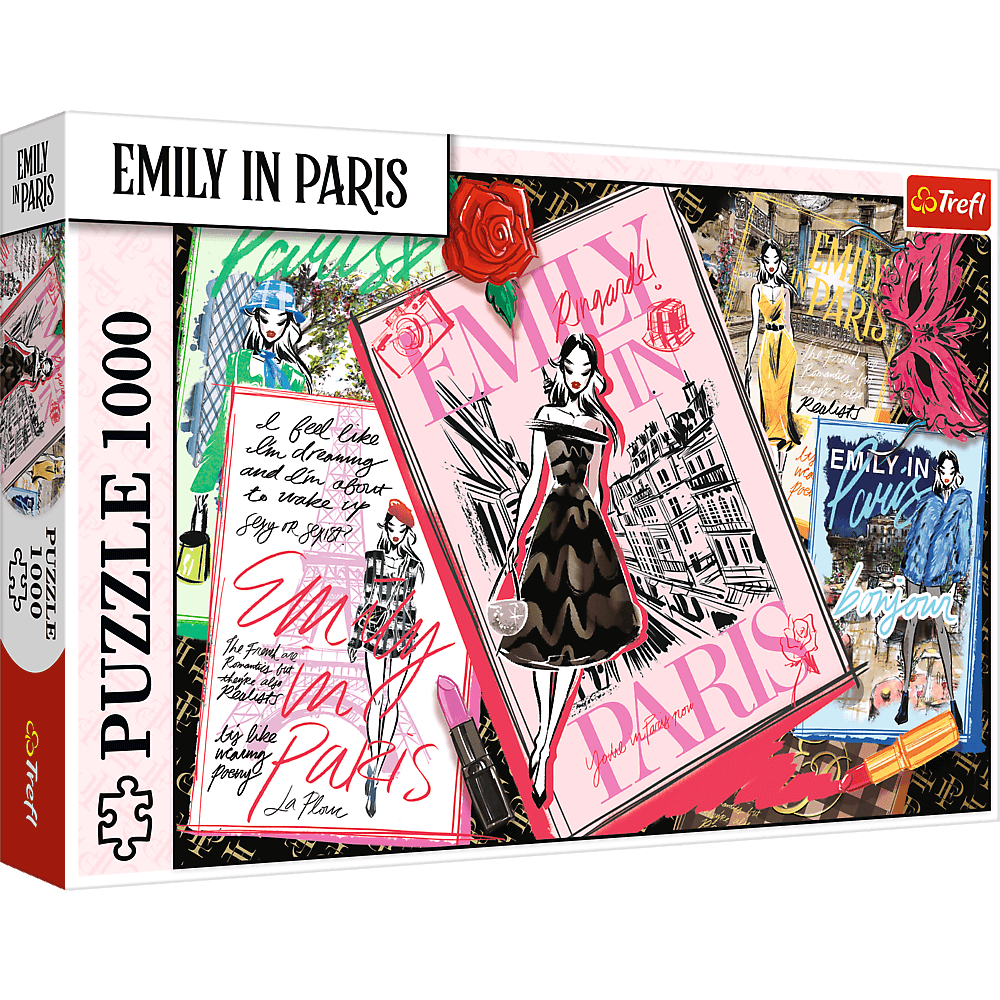 Puzzle 1000 Emily w Paryżu Magazyn Mody 10966
