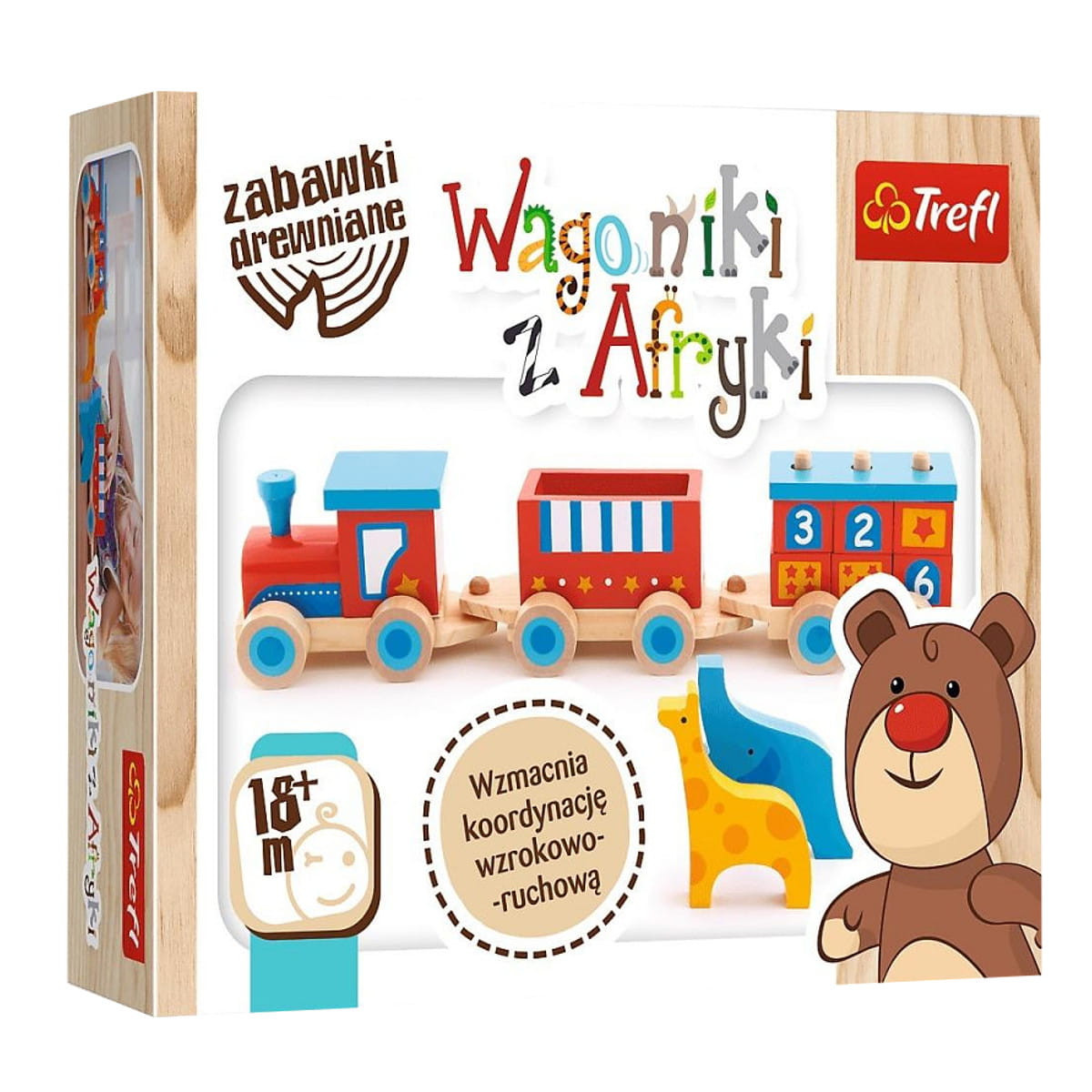 Wagoniki z Afryki drewniane 61342