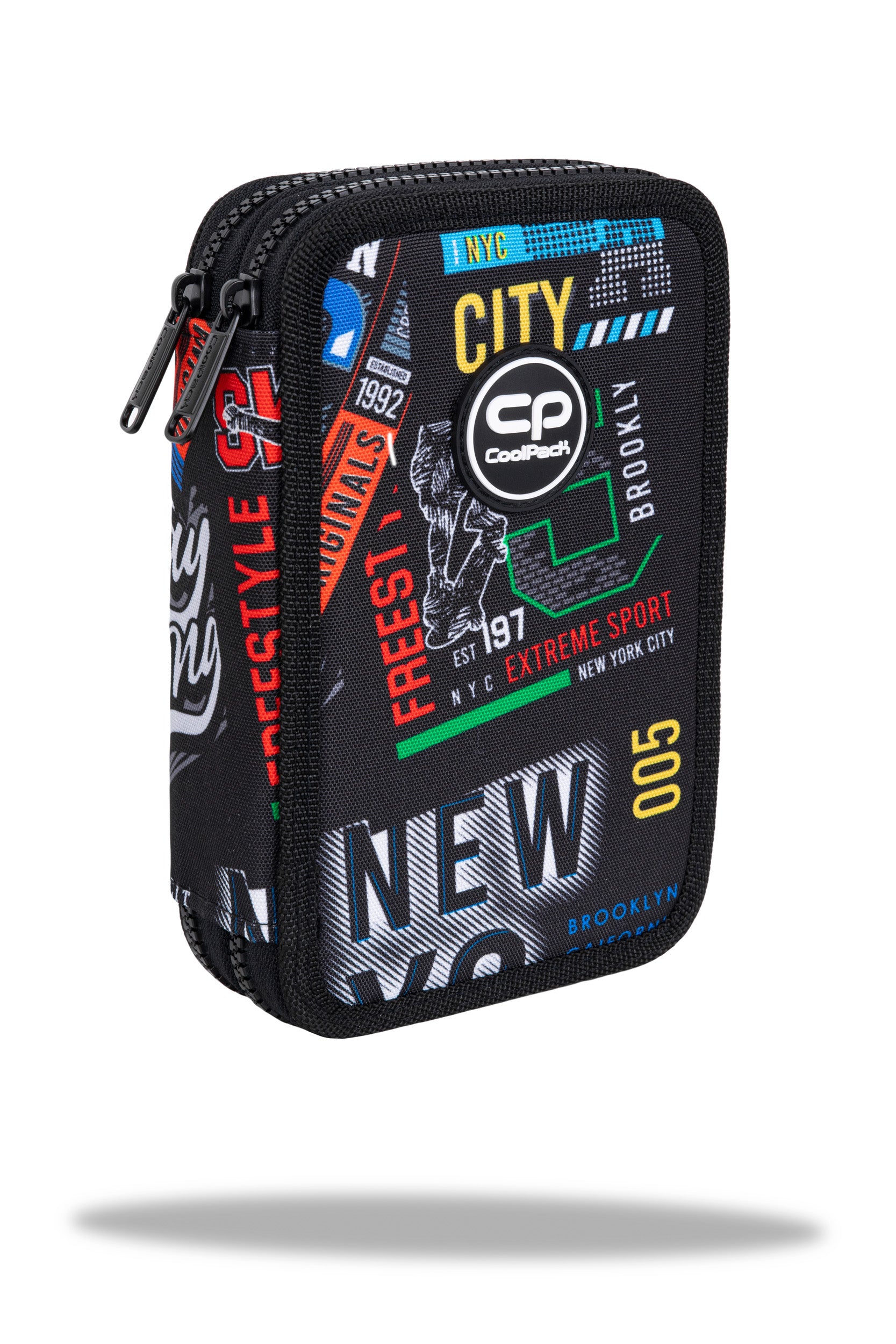Piórnik 2-komorowy z wyposażeniem Coolpack Jumper 2 big city