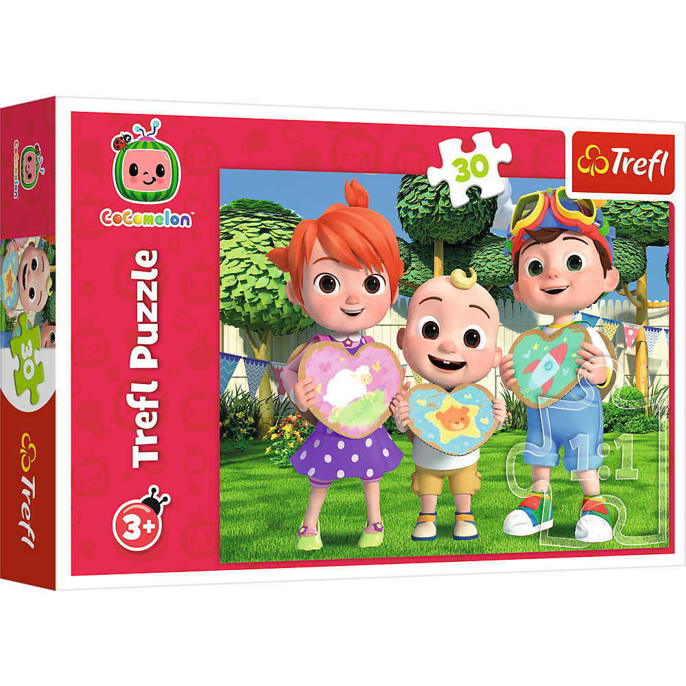 Puzzle 30 Cocomelon Bawmy się razem 18295