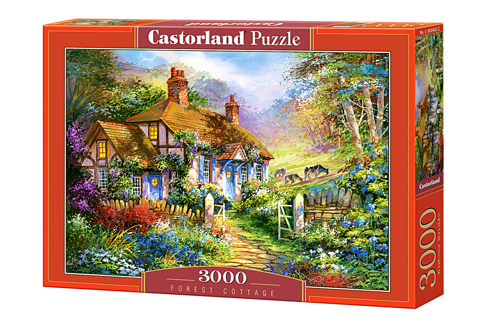 Puzzle 3000 Domek leśny C-300402-2