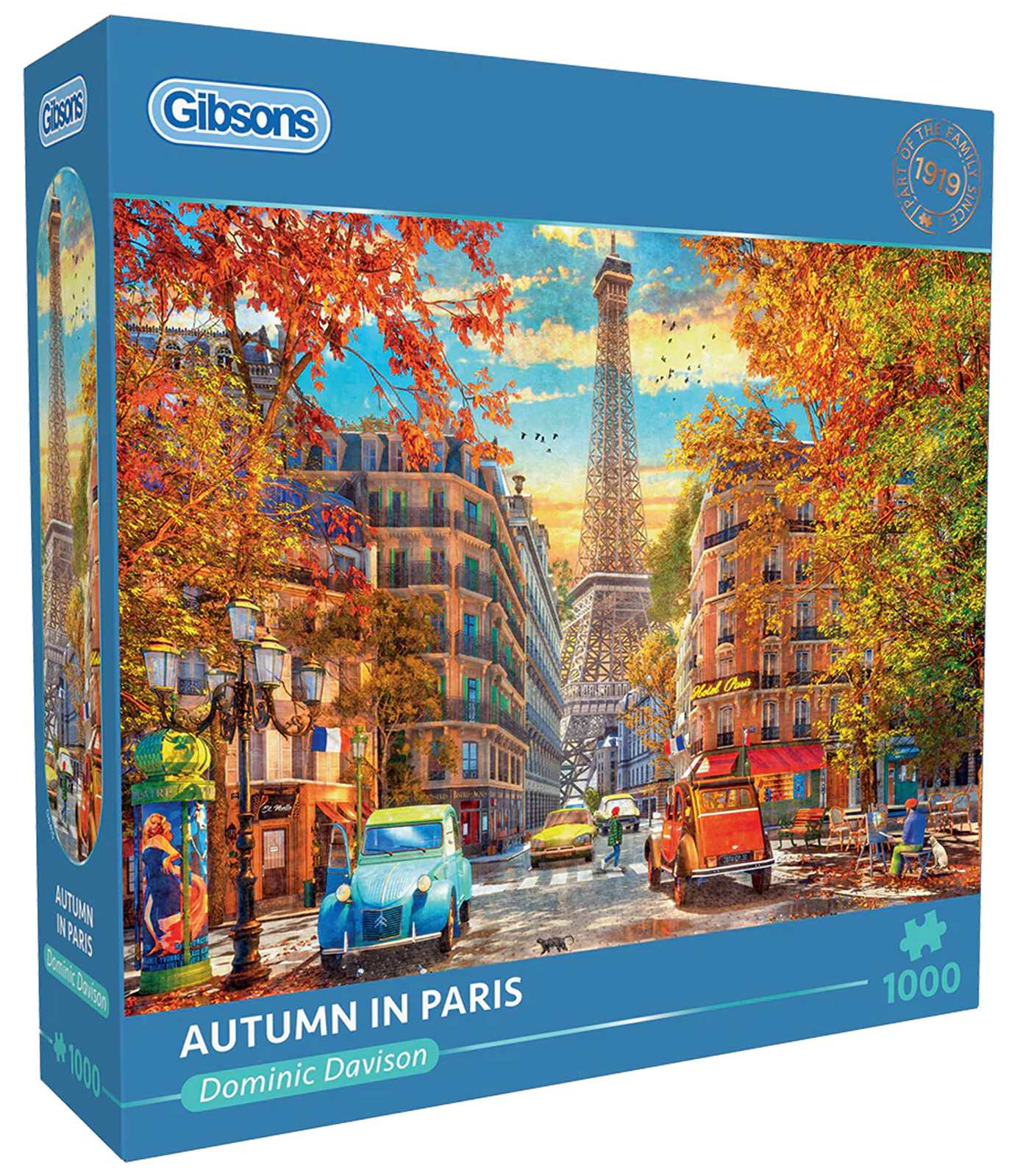 Puzzle 1000 Jesień w Paryżu Francja 113728