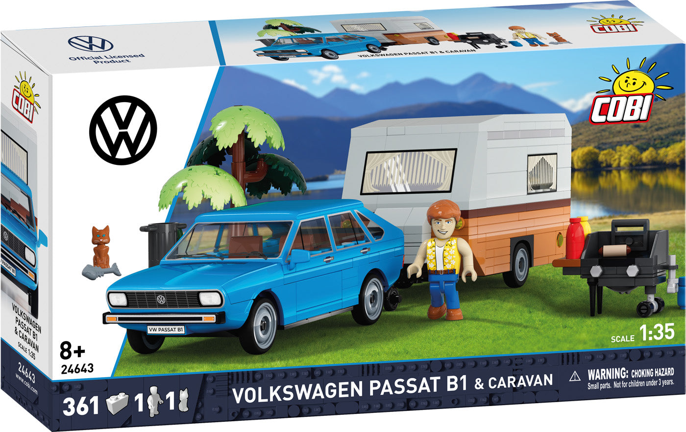 COBI klocki Volkswagen Passat B1 With Caravan COBI-24643