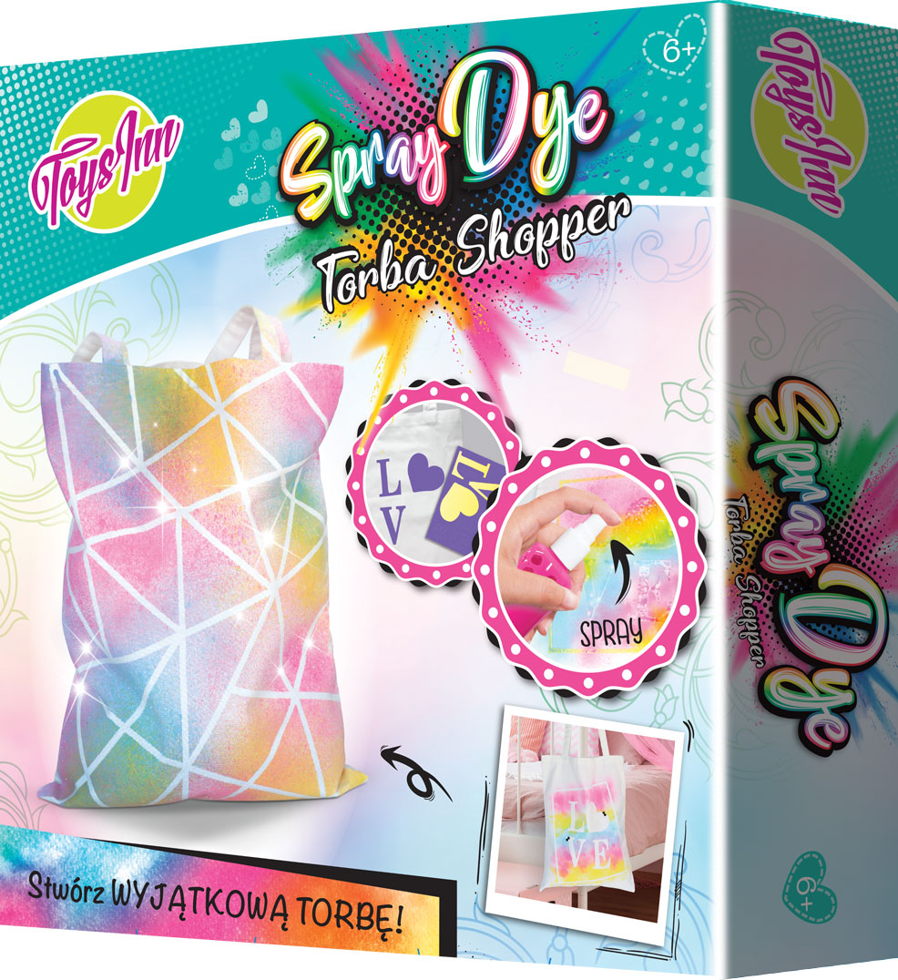 Spray dye ToysInn torba shopper