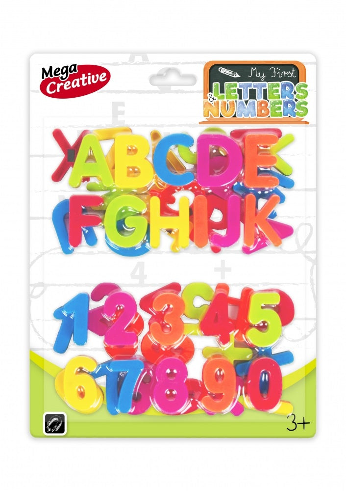 Literki/cyferki magnetyczne displey