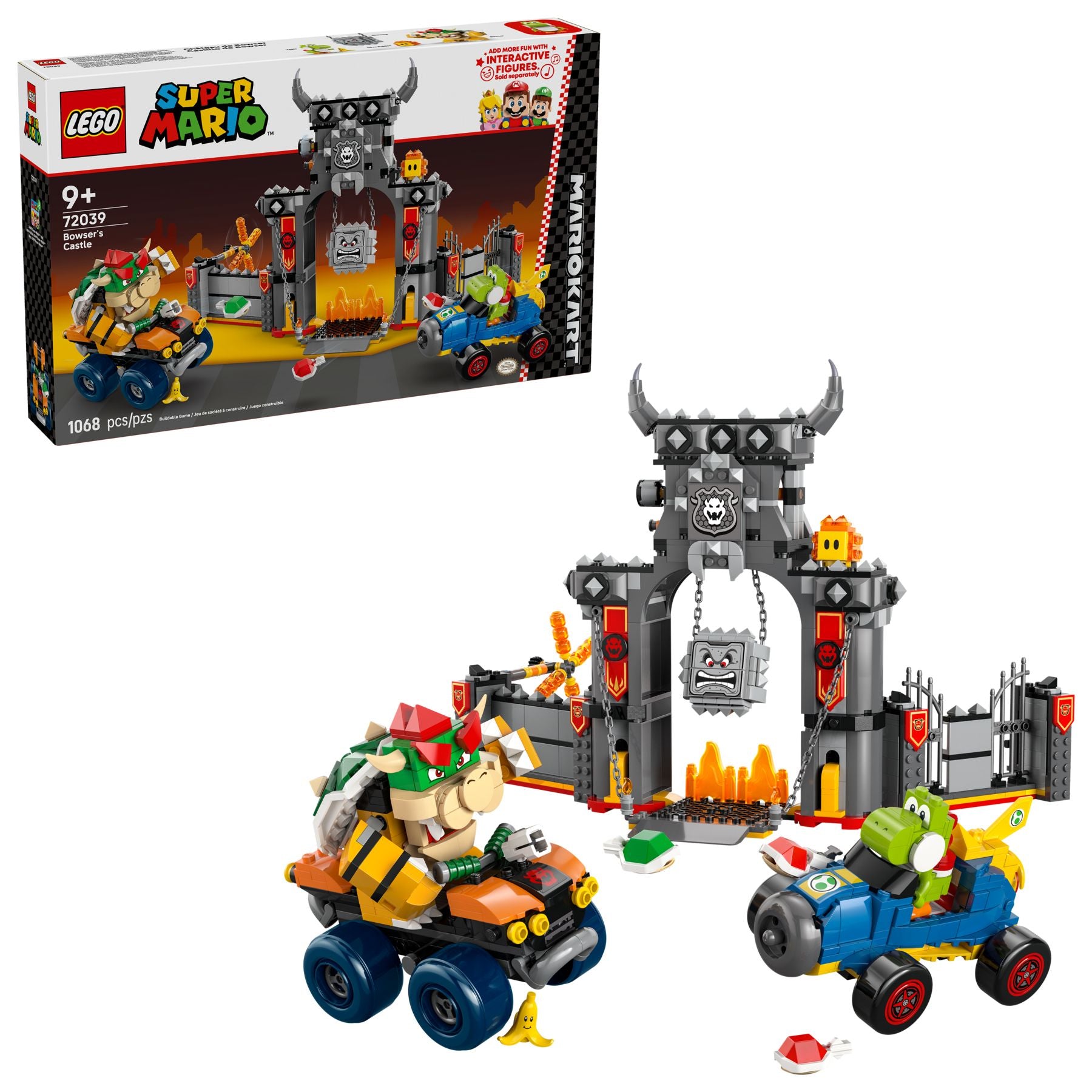 LEGO Super Mario Mario Kart Bowser i jego zamek 72039
