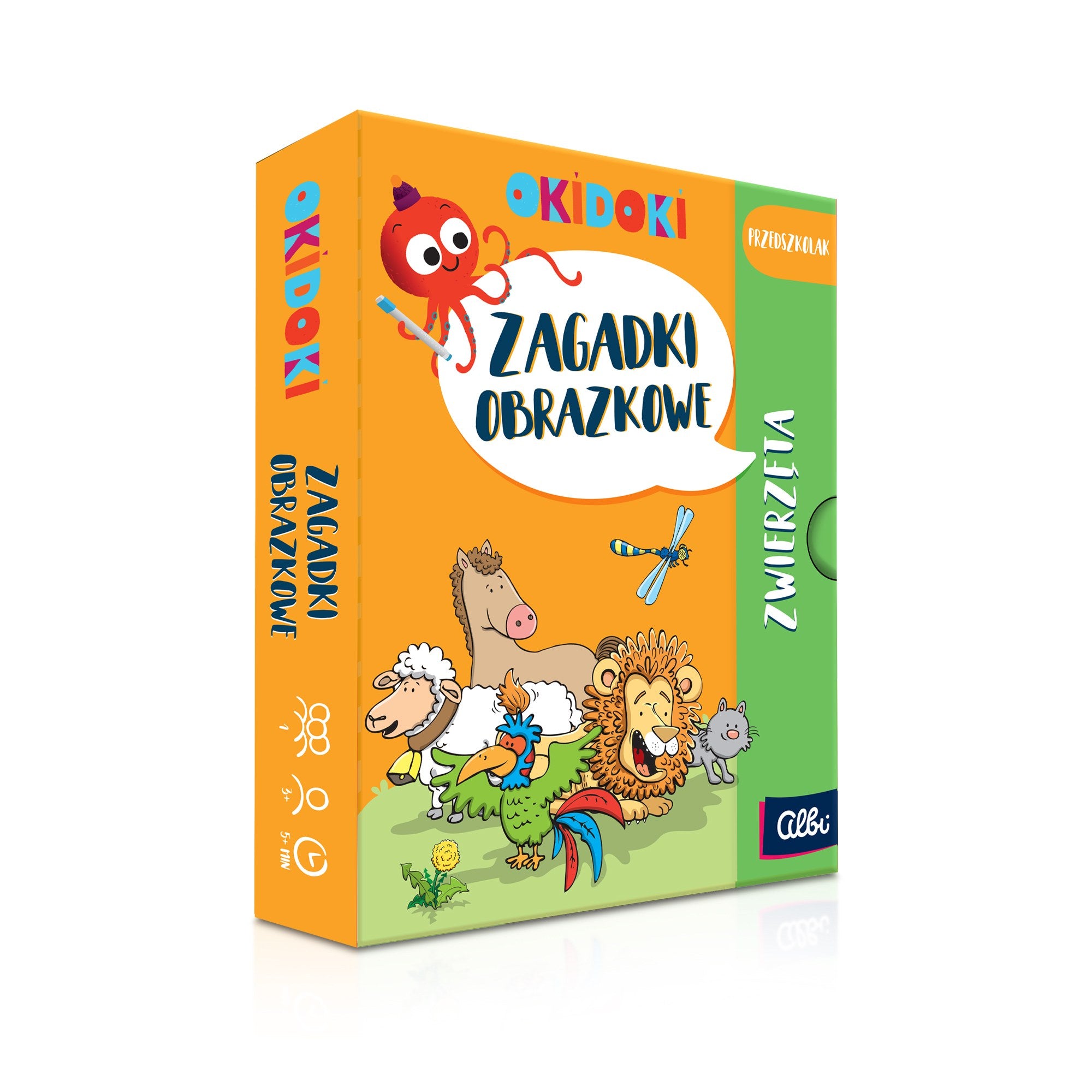 OKIDOKI Zagadki obrazkowe Zwierzęta