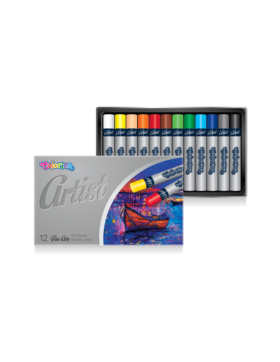 Pastele olejne Colorino Kids 12 kolorów ARTIST