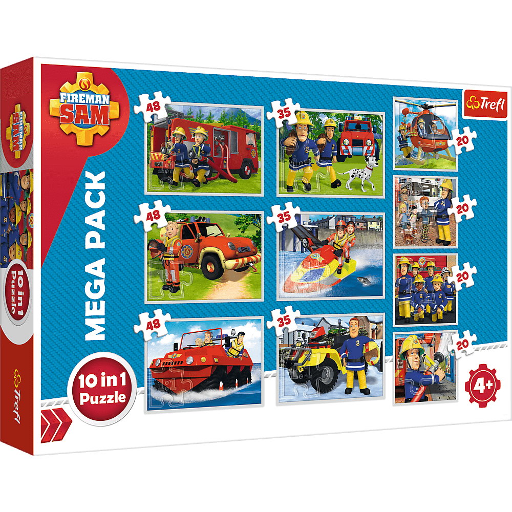 Puzzle 10w1 (20,35,48) Ekipa ratunkowa Strażak Sam 90356