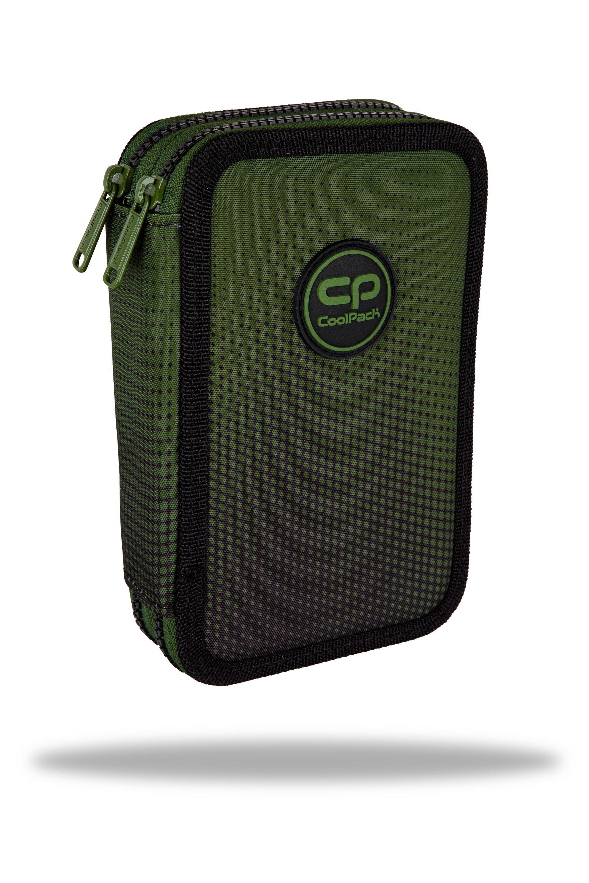 Piórnik 2-komorowy z wyposażeniem Coolpack jumper 2 gradient grass