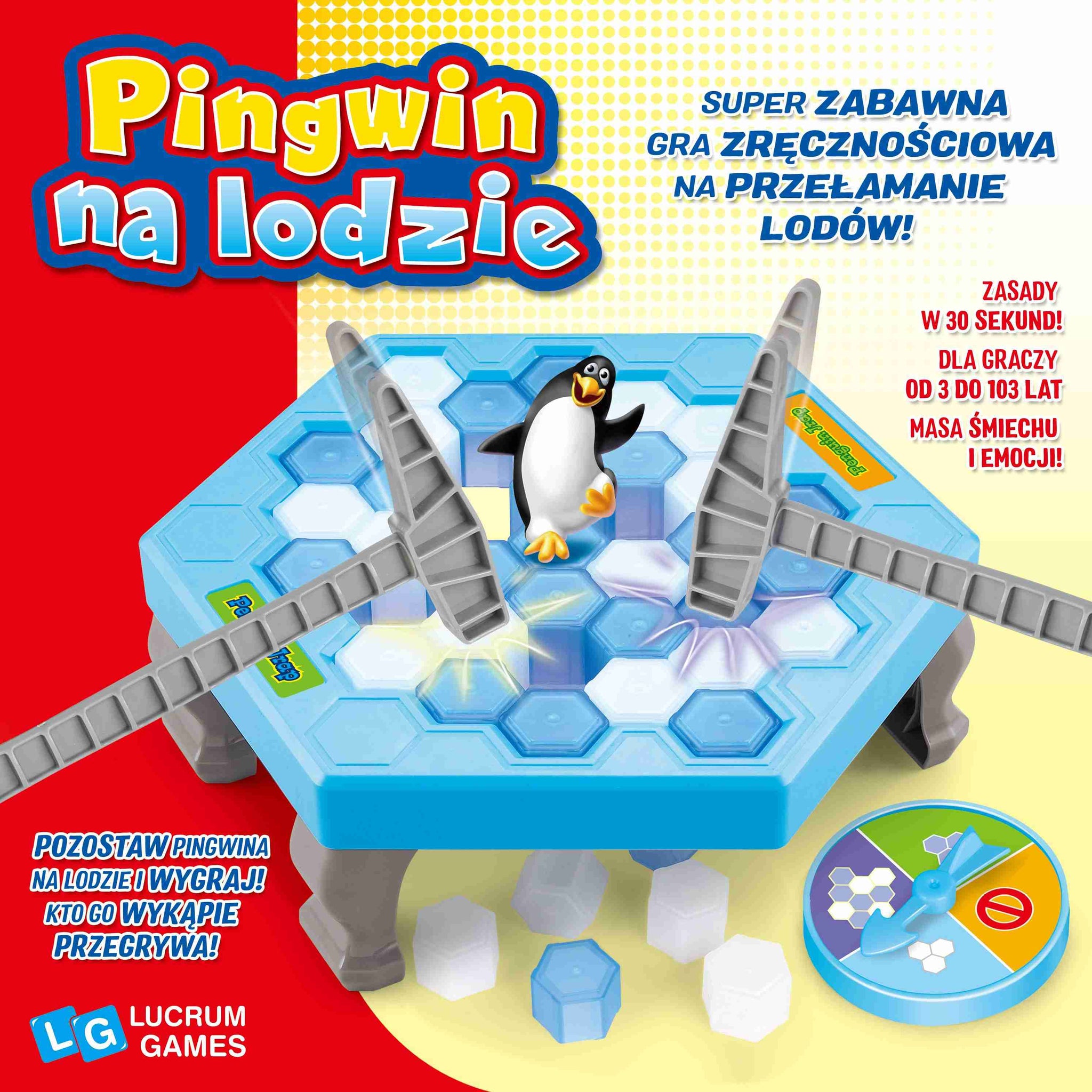 Gra Pingwin na lodzie