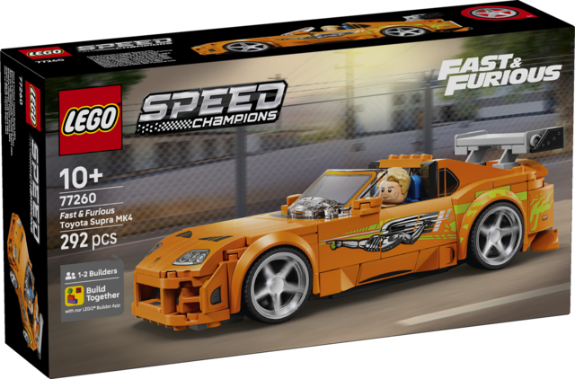 LEGO Speed Champions Szybcy i wściekli Toyota Supra MK4 77260