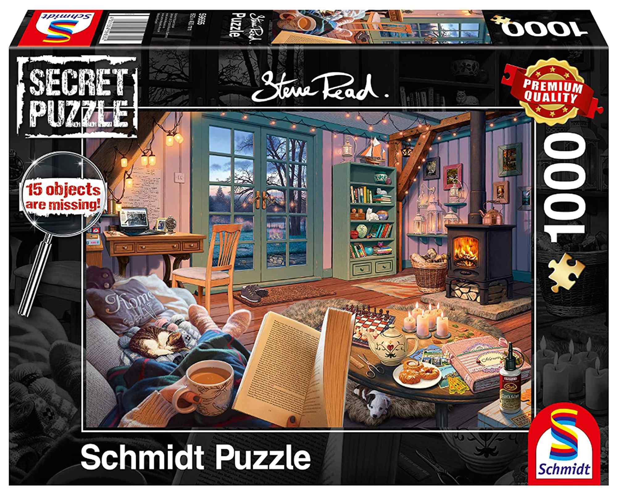 Puzzle 1000 PQ READ Przerwa urlopowa