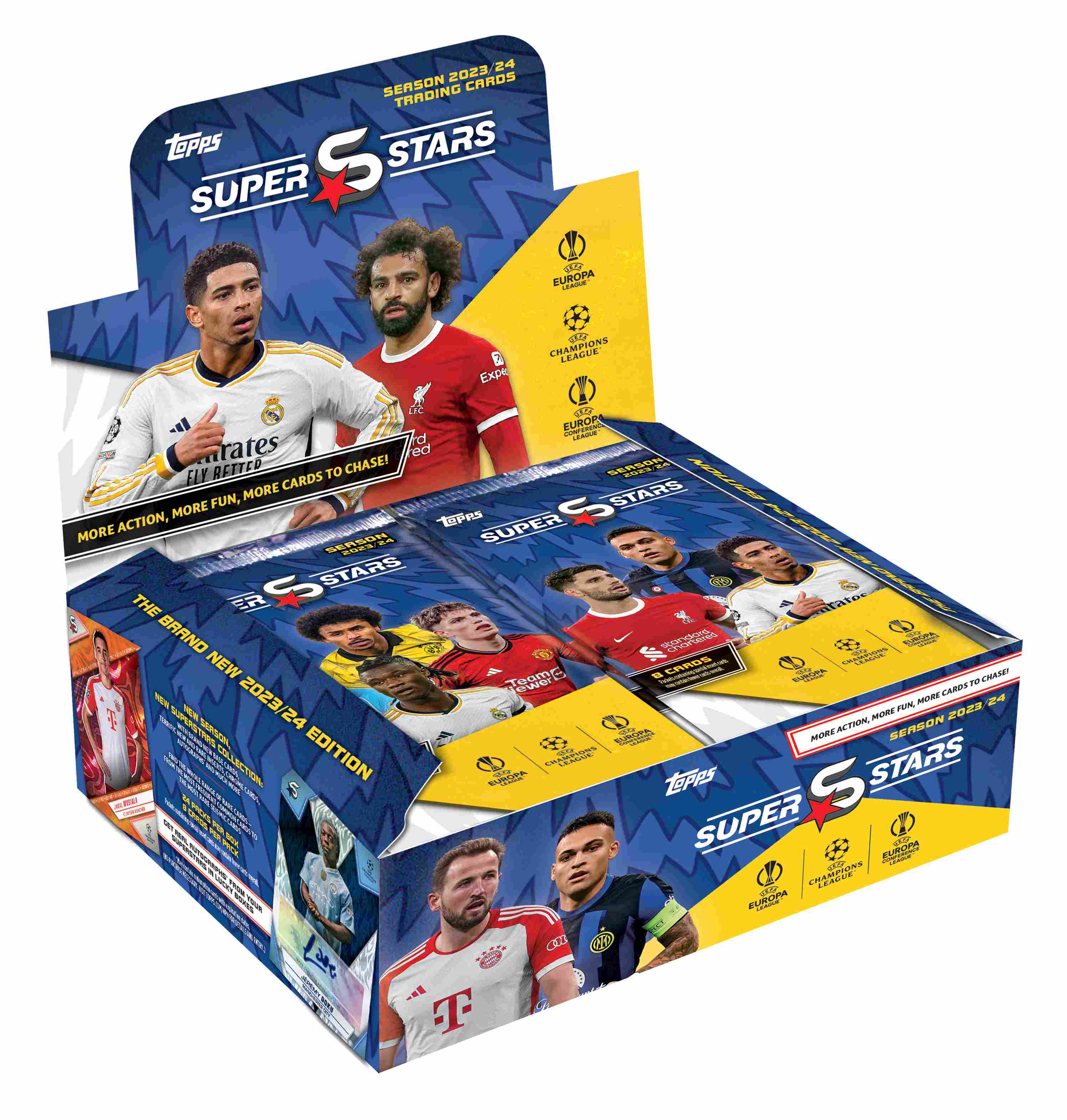 UEFA Topps Superstars saszetka z kartami 1szt.mix