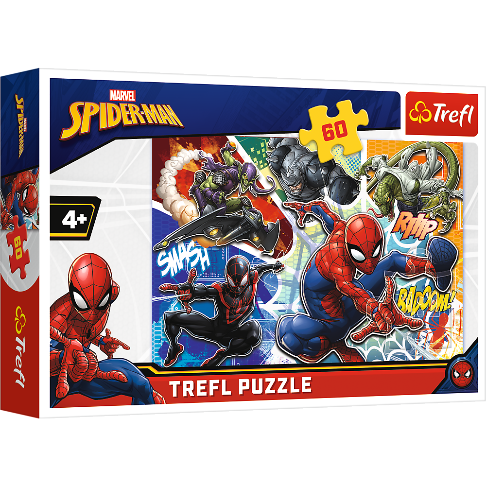 Puzzle 60 Waleczny Spider Man 17311