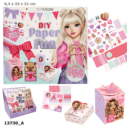 Zestaw kreatywny Paper Fun DIY Top Model 13730A