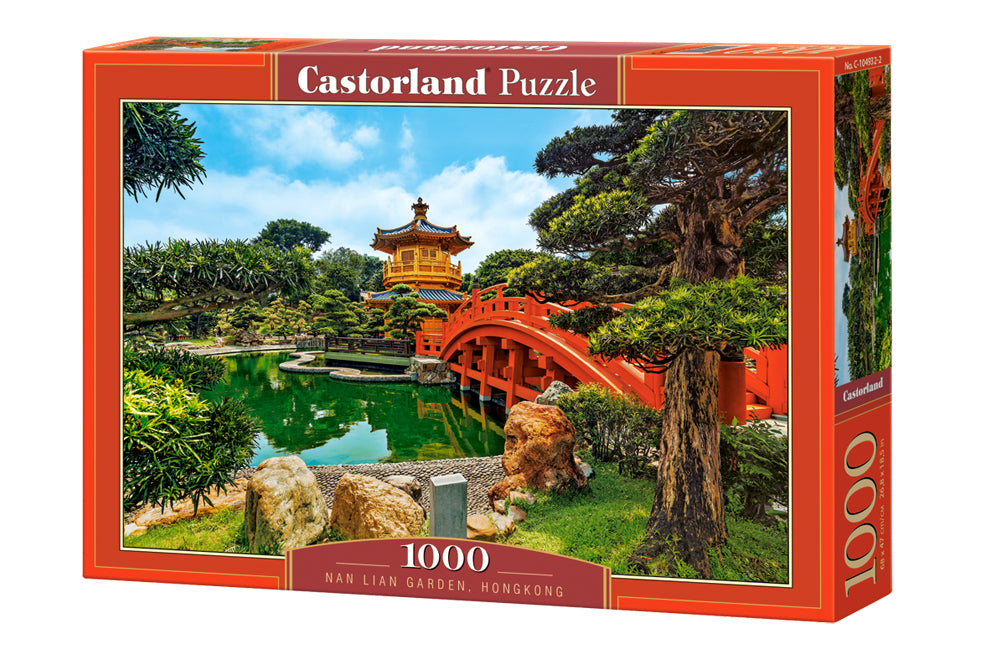 Puzzle 1000 Ogród Nan Lian Hongkong C-104932