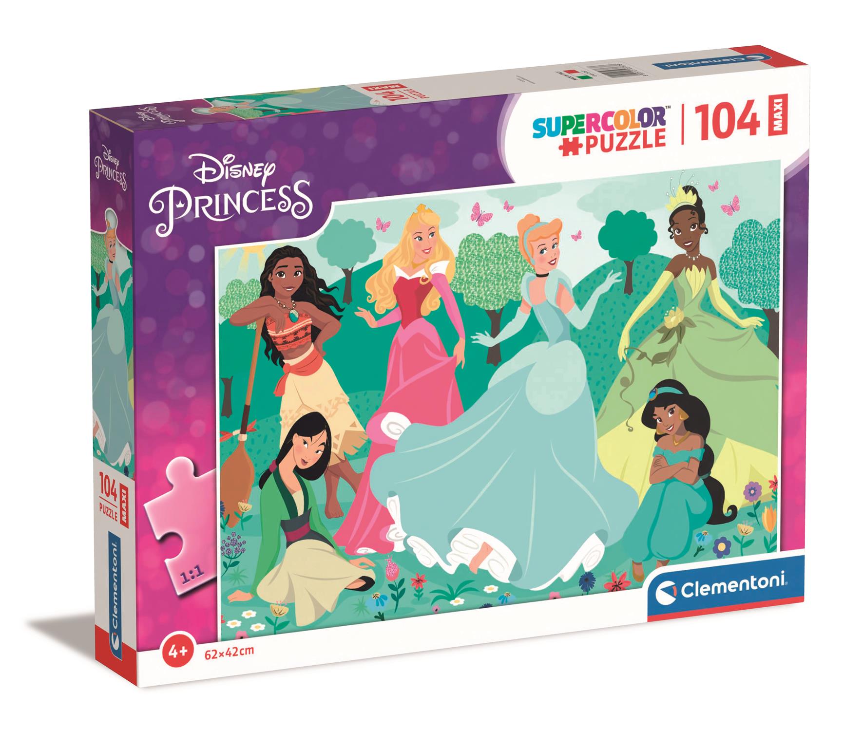 Puzzle 104 maxi super kolor Princess 23767
