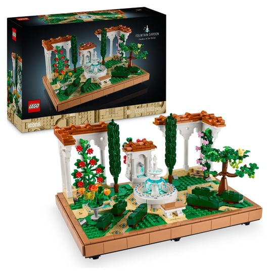 LEGO Icons Fontanna w ogrodzie 10359