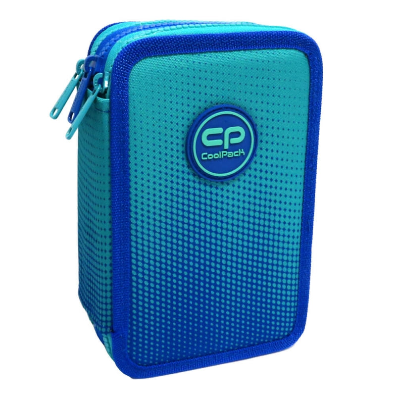 Piórnik 3-komorowy z wyposażeniem Coolpack jumper 3 gradient ocean SK