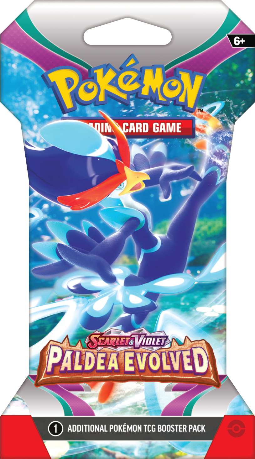 Pokemon TCG: Scarlet & Violet - Paldea Evolved - Sleeved Booster 1szt. mix