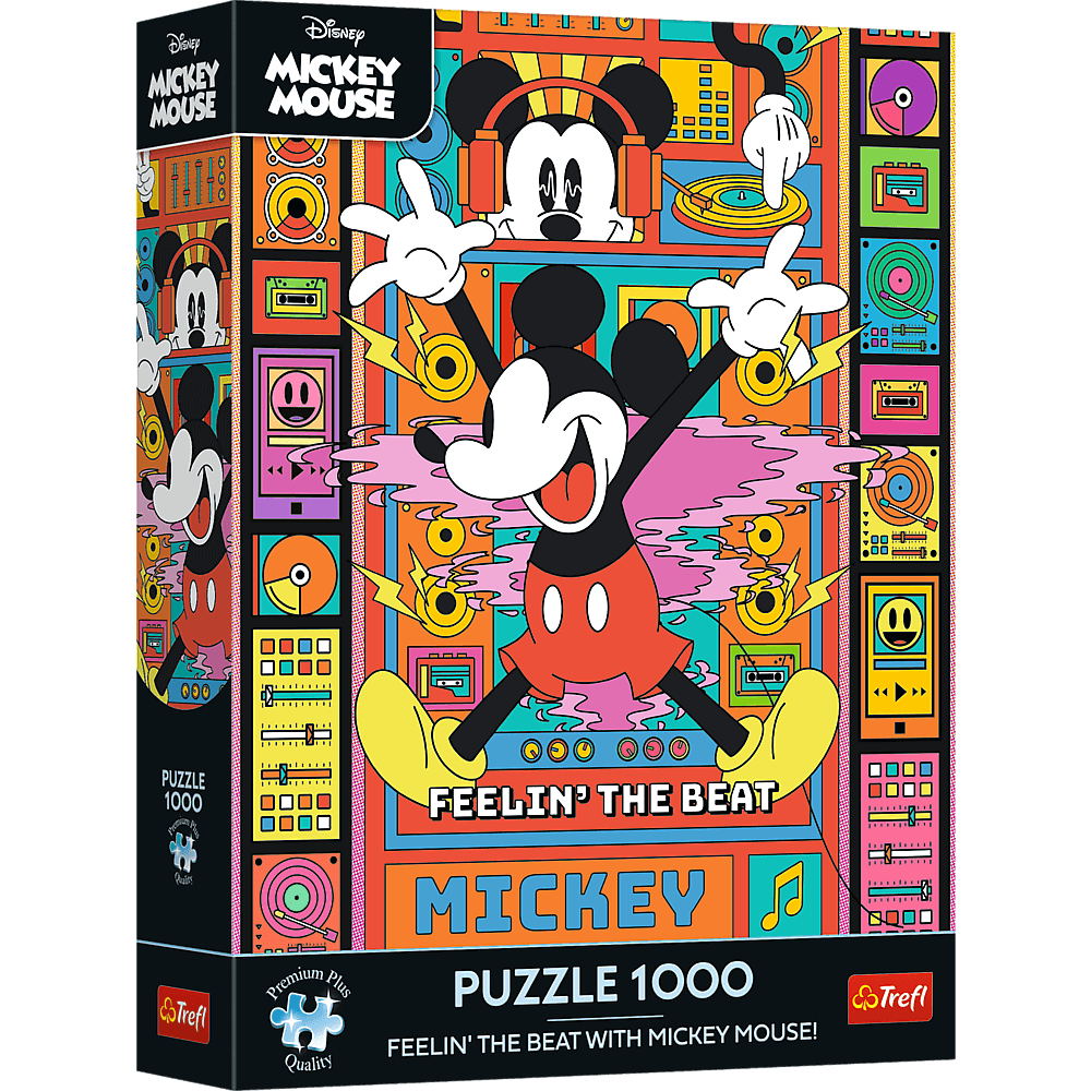 Puzzle 1000 Trefl Premium Plus Czuj Rytm z Mikim 12142
